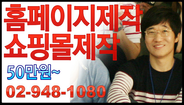 홍보형홈페이지제작] 저렴한 홈페이지제작, 쇼핑몰제작 ●●●